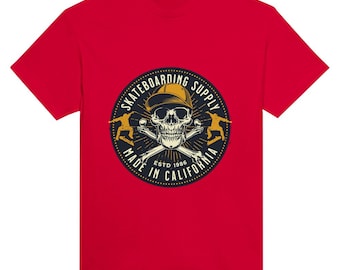 Skateboarding Supply California Heavyweight Unisex Crewneck T-shirt