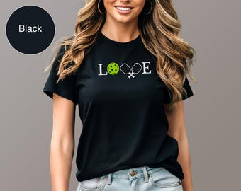 I Love Pickleball Shirt, Funny Pickleball T-Shirt, Pickleball Player Shirt for Pickleball Lover, Game Day Shirt, Pickleball Mom Shirt