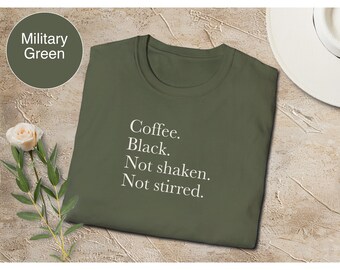 Kaffee Shirt, Kaffee-Liebhaber-Geschenk, Kaffee-T-Shirt, Eiskaffee, Geschenk für Kaffeetrinker