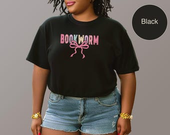 Bookworm Shirt, Cozy Reader Tee, Book Lover Gift, Reading Shirt, Book Club Tee, Bookish Coquette Shirt, Comfort Colors Tee, Librarian Gift