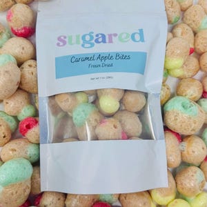 Freeze Dried Caramel Apple Pops