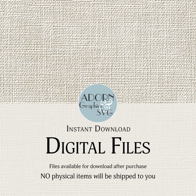 Pode incluir: Arquivos gr&aacute;ficos digitais dispon&iacute;veis para download instant&acirc;neo. O texto "INSTANT DOWNLOAD DIGITAL FILES" &eacute; exibido em azul sobre um fundo branco. O texto "Files available for download after purchase NO physical items will be shipped to you" &eacute; exibido em preto sobre um fundo branco.