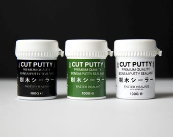 PREMIUM Bonsai Cut Putty / Uszczelniacz ran - 100 g Szary / Zielony / Brązowy