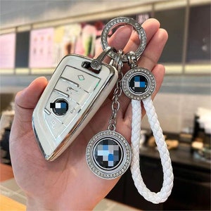 Car Key Case Cover Fob Key Bag Key Holder Keychain For Bmw F20 F30 G20 F34  F31 F10 G30 F11 X3 F25 X4 I3 M3 M4 1 3 5 Series 