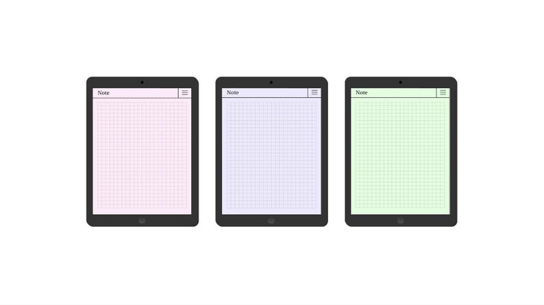 Graph Paper Notes Template | Printable Grid Paper PDF | Digital ...