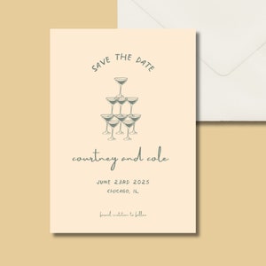 Save the Date, Hand Drawn, Minimalist, Classy,