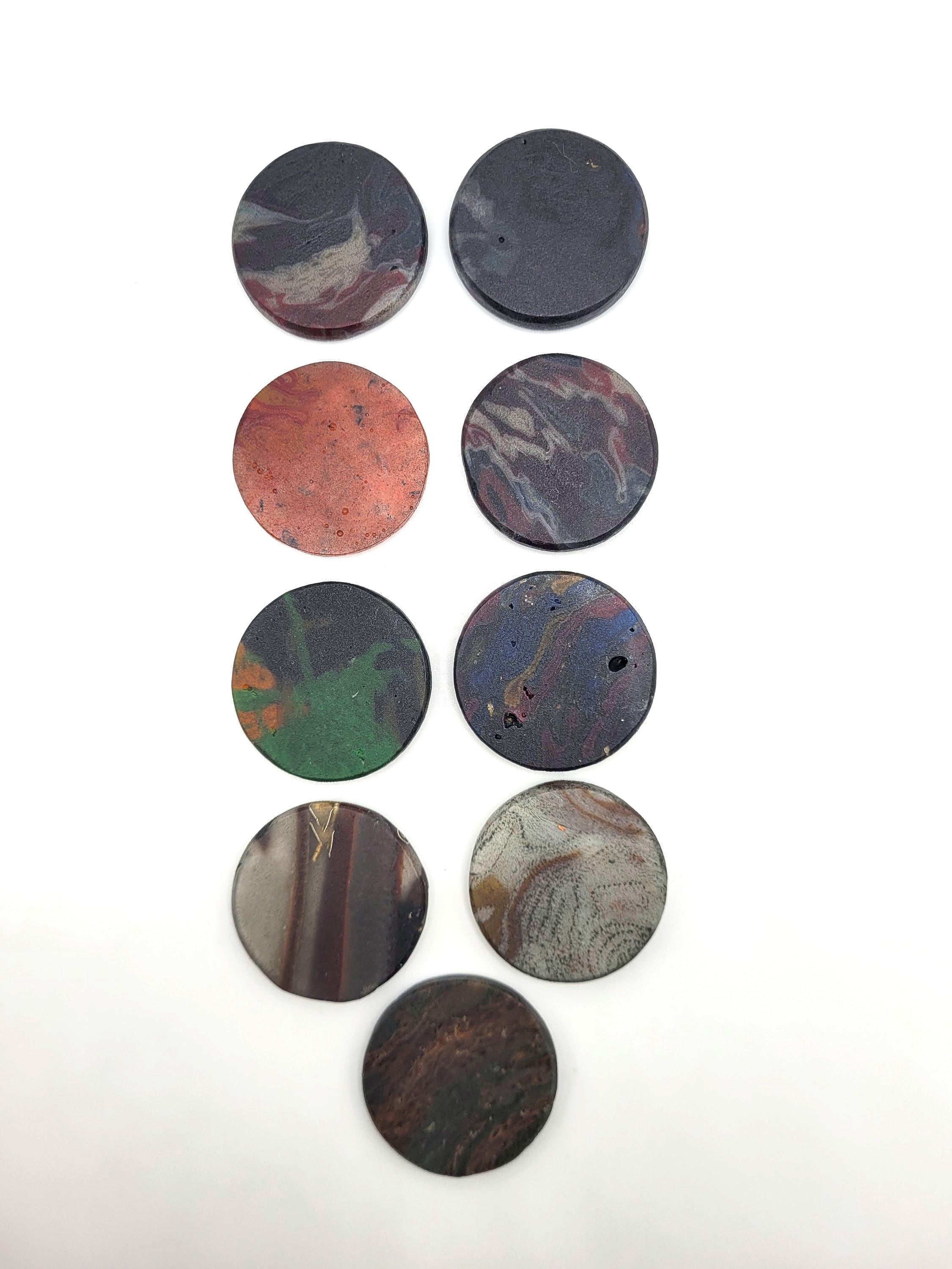 ラグマイカルタコイン、ウォーリーストーン、マイカルタ小銭、落ち着かないポケット - Etsy 日本