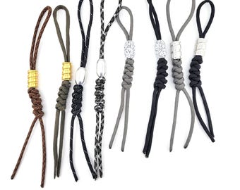 Paracord Bead Keychain FOBS EDC Fidgeting Lanyard