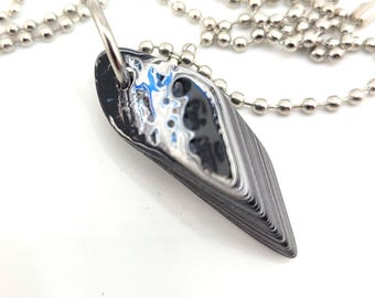 フォーダイト ペンダントネックレス EDC チェーン ロープ ポケット ペイント シルバー
