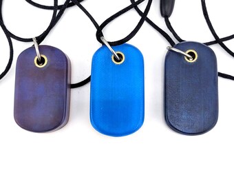 Resin Pendants Necklace EDC Chain Rope
