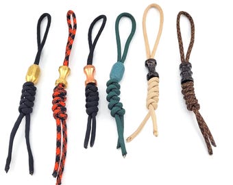 Bead Keychain FOBS EDC Paracord Fidgeting Lanyards