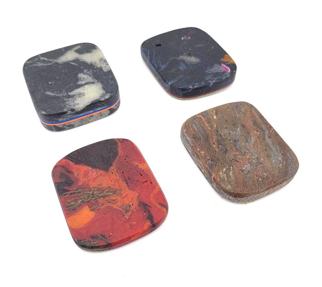 Rag Micarta Worry Stone Keychain FOBS EDC Fidgeting Stress Pocket - Etsy