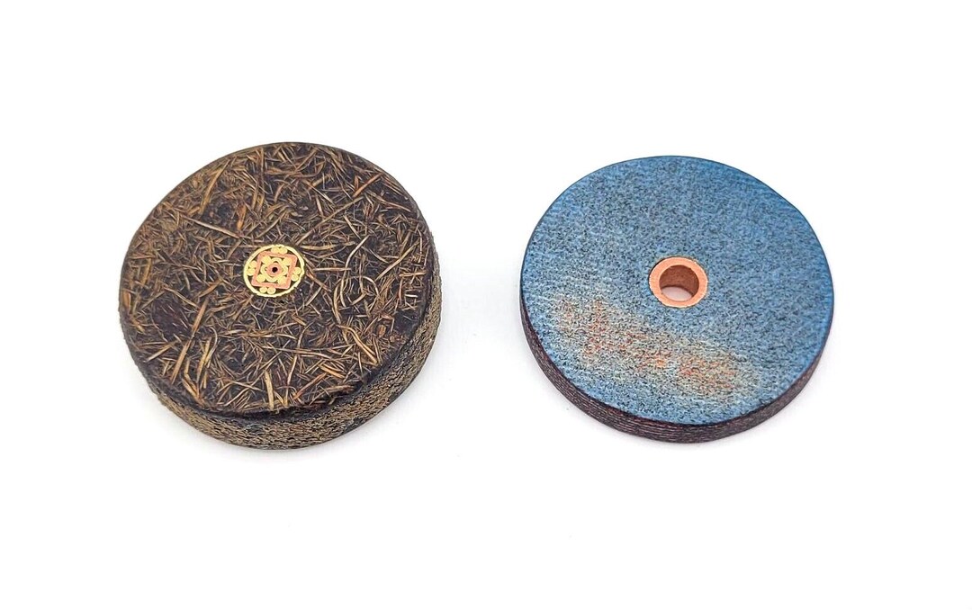Coin Rag Coins Rag Micarta Mosaic Pin Disc Pocket - Etsy
