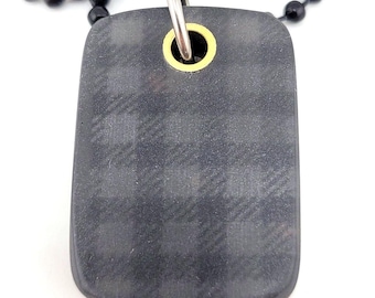 Cadena de collar EDC con colgante luminoso