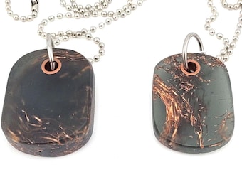 Glow-hanger EDC-ketting ketting koper