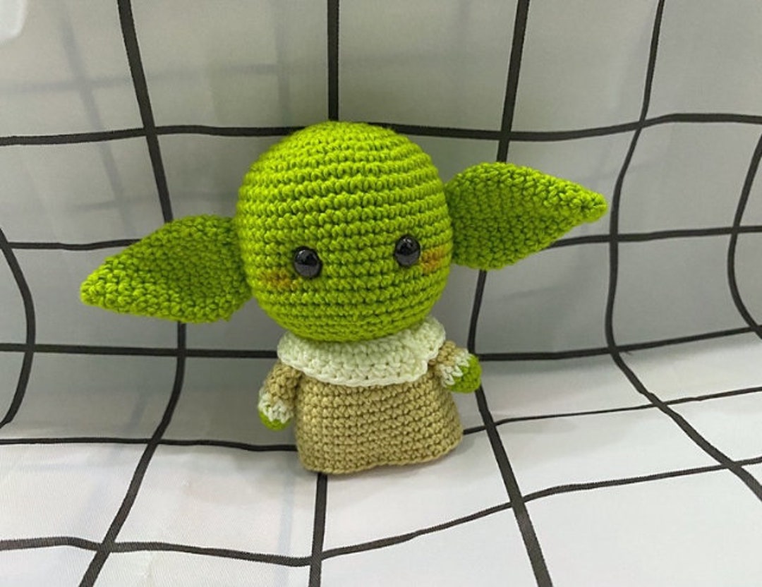 Crochet Baby Yoda Keychain Baby Yoda Crochet Keychain Etsy