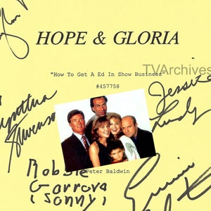 HOPE & GLORIA TV Series - Cynthia Stevenson Alan Thicke Jessica Lundy Sitcom Script