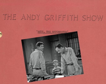 ANDY GRIFFITH SHOW Tv Series Script, Deputy Barney Fife Episode, Don Knotts, Ron Howard