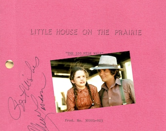 LITTLE HOUSE on the Prairie TV Series, Episode 3 Script, Michael Landon (gift)