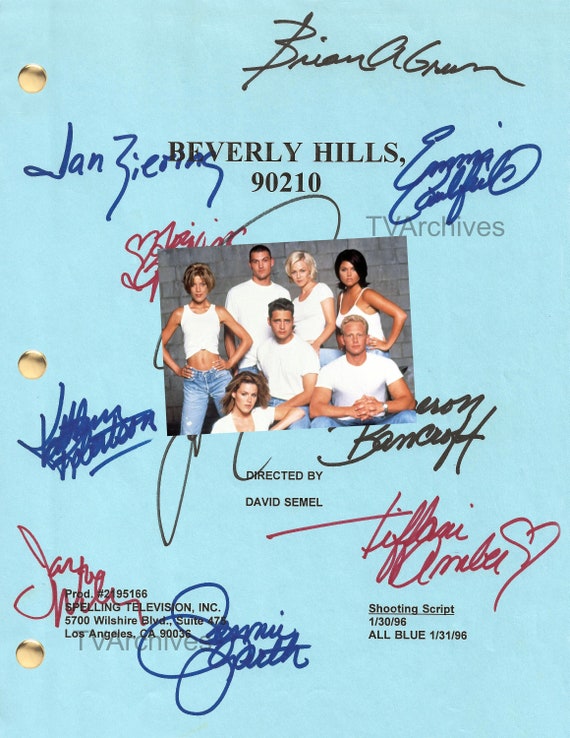 BEVERLY HILLS 90210 TV Series Script, Jason Priestley, Jennie
