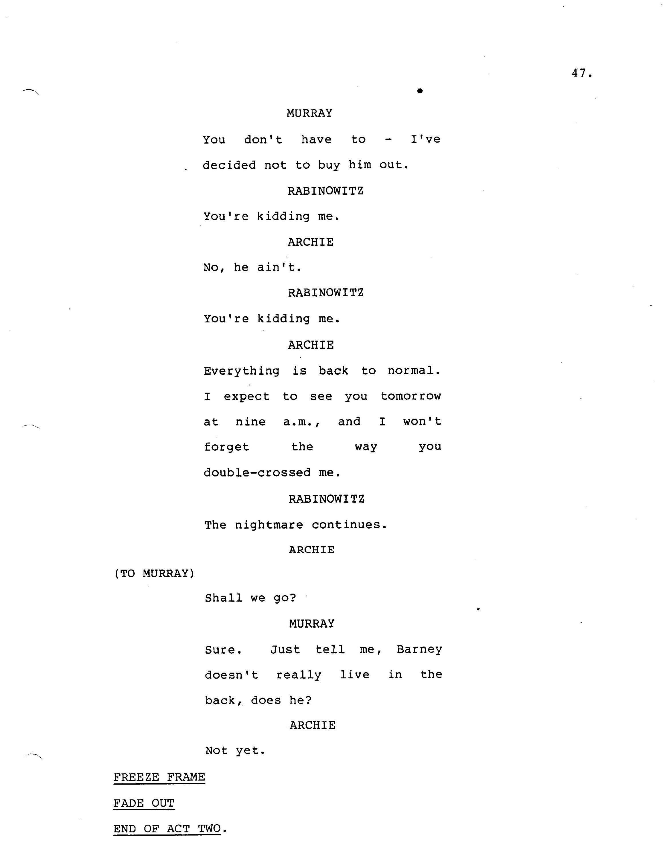 ARCHIE BUNKER'S PLACE Tv Script, Star Wars Boba Fett Empire, Jason
