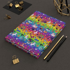 Lisa Frank Notebook Spiral And Composition Colorful Glitter Dolphin And  Narwhal