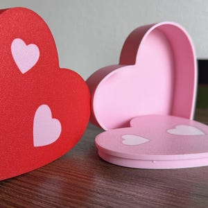 Heart Box | Heart-Shaped Box with Secure lid |Perfect for Gifts, Love Notes, and Keepsakes School
