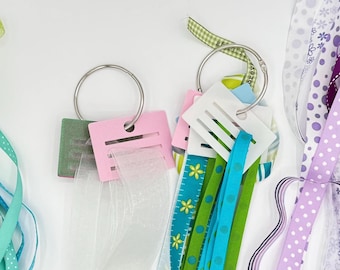 Ribbon Holder Organizer, Crafting Storage Tool, No Tangle Dispenser