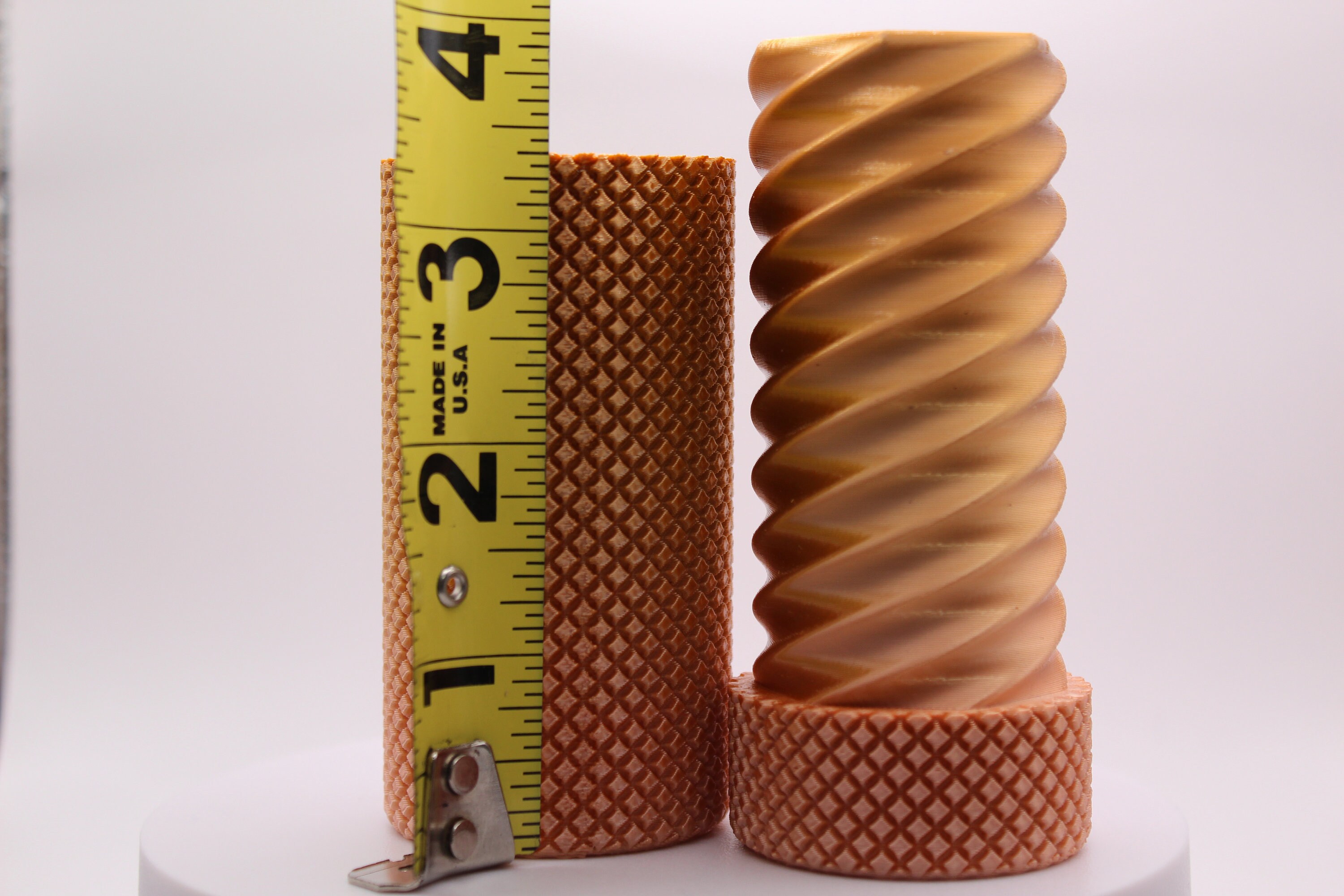 3D Printed Knurled Twist Container Etsy