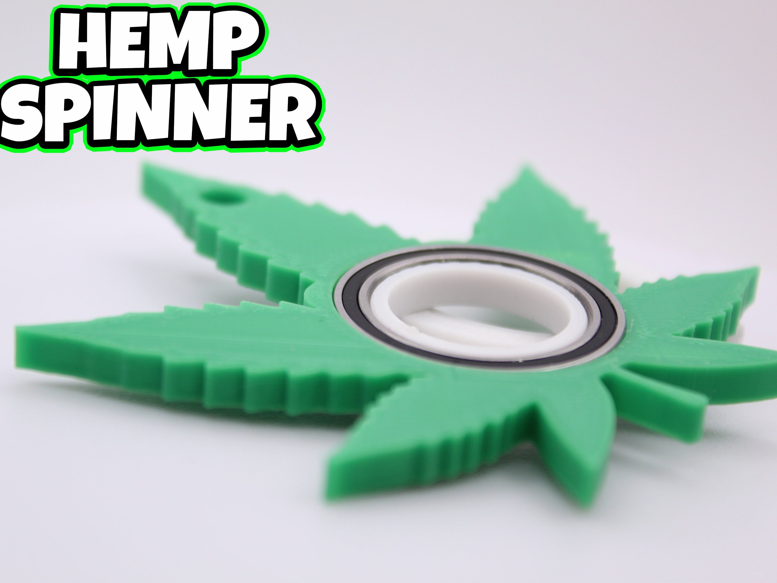 3D Printed Keychain Spinners With Metal Bearings Etsy