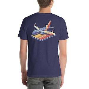 Southwest Airlines 737 with LUV - Heather Black