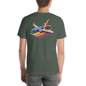 Southwest Airlines 737 with LUV