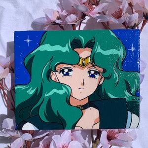 Sailor Neptune painting