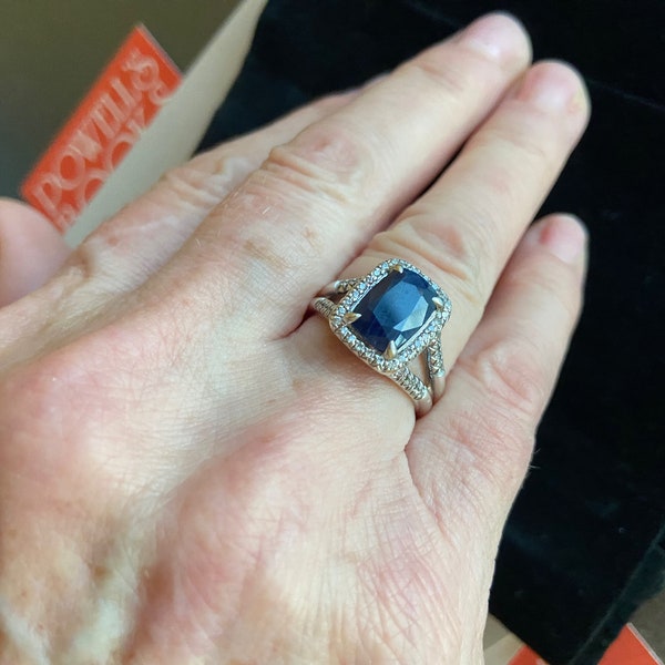 John Hardy Batu Magic Cut Sapphire Ring