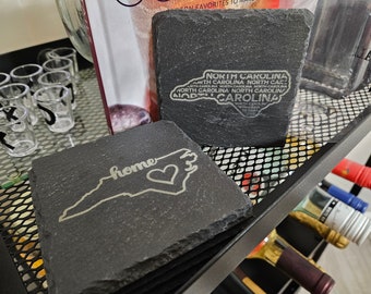 Coaster Set, North Carolina, Slate