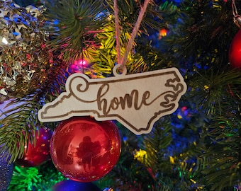 North Carolina Ornament Home