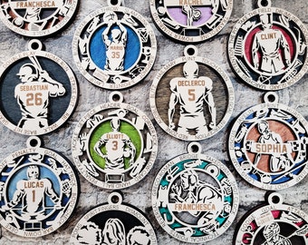 Sports Ornament, Personalized