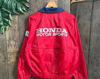 Vintage HONDA Motorsports leichte Jacke