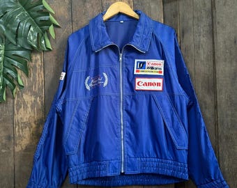 Vintage Canon William F1 Racing Team Jacke