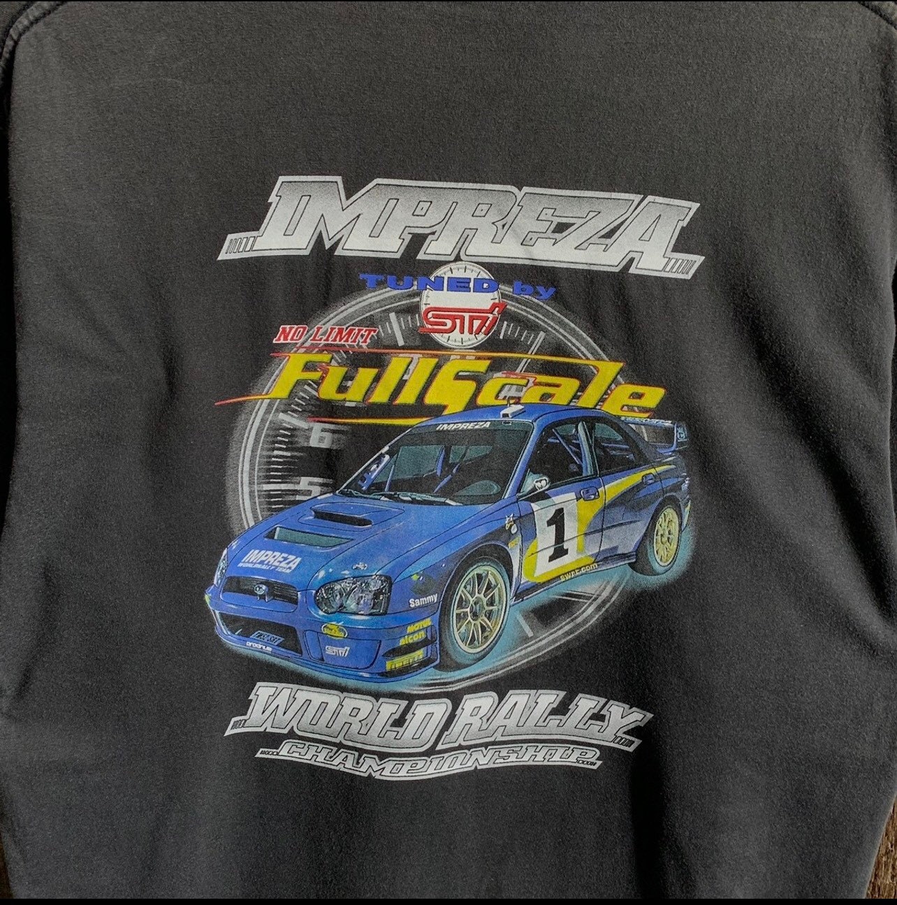 Vintage Fullscale Subaru Impreza WRC Racing Tshirt - Etsy