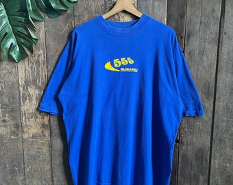 Vintage Subaru 555 World Rally Team Tshirt