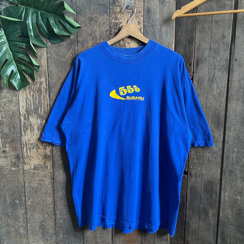 Vintage Subaru 555 World Rally Team Tshirt - Etsy