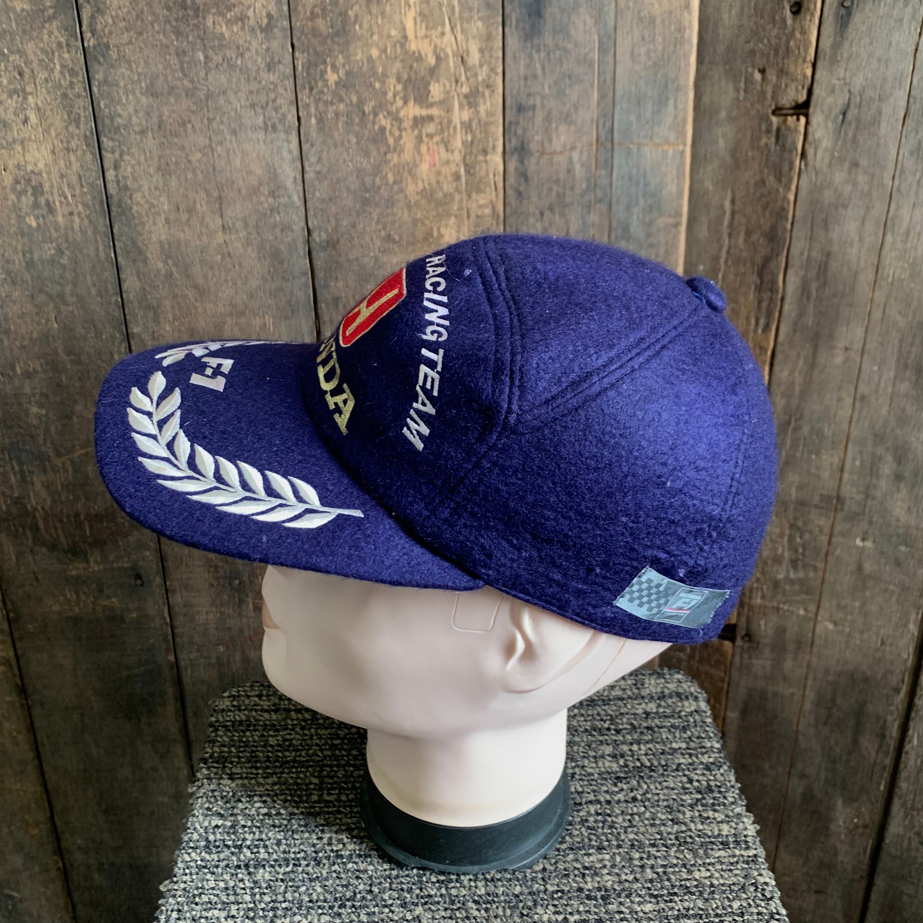 【VINTAGE CAP】HONDA｜F1 GRAND-PRIX RACING Honda F1 Grand Prix Racing Team Hat Cap Vintage Adjustable