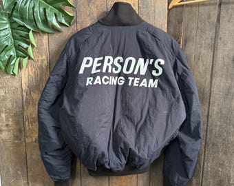 Vintage Person's Racing Team Bomberjacke