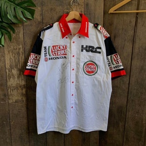 Vintage Team Honda Lucky Strike Racing Shirt - Etsy