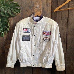 Vintage 90’s Honda F1 Grandprix Racing Team Bomber Jacket