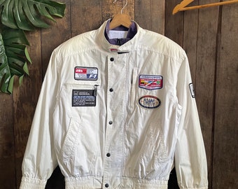 Vintage 90’s Honda F1 Grandprix Racing Team Bomber Jacket