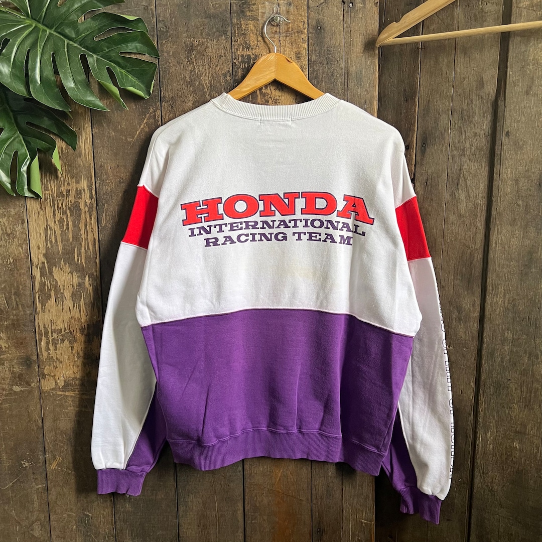 Vintage Honda Racing Spirit Sweatshirt - Etsy