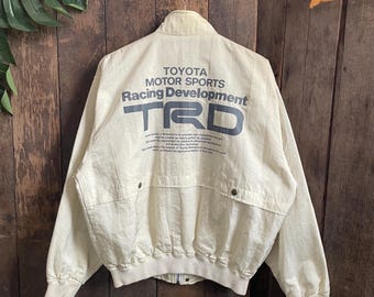 Vintage 90’s Toyota TRD Racing Development Bomber Jacket