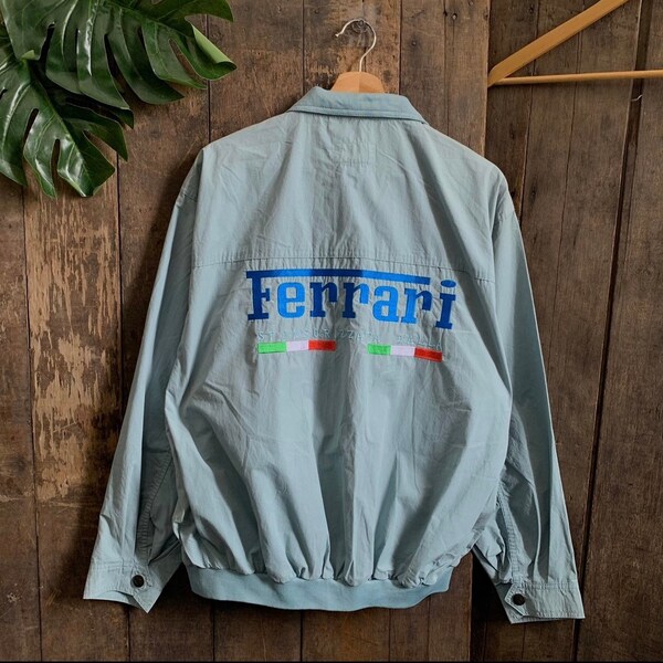 Vintage Ferrari Magneti Marelli Harrington chaqueta